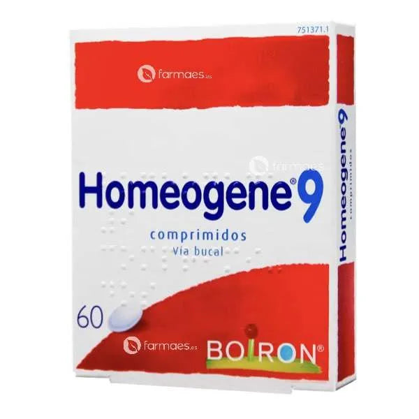 Homeogene 9 60 Comprimidos Boiron - Nerviosismo y Ansiedad