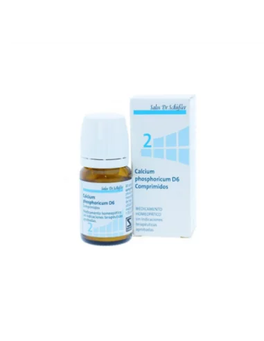Calcium Phosphoricum D6 Sal 2 Schüssler 80 Comprimidos - Huesos y Dientes