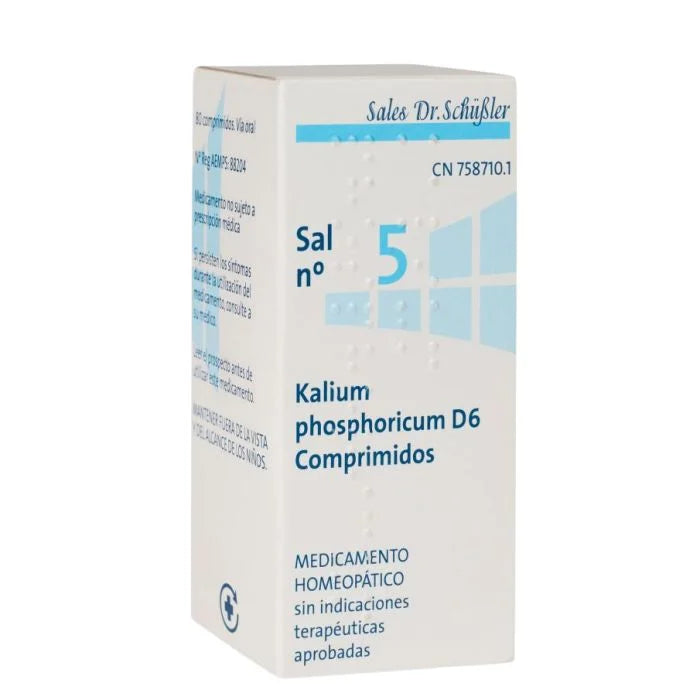 Sal de Schüssler Nº 5 Kalium Phosphoricum D6 - 400 Comprimidos